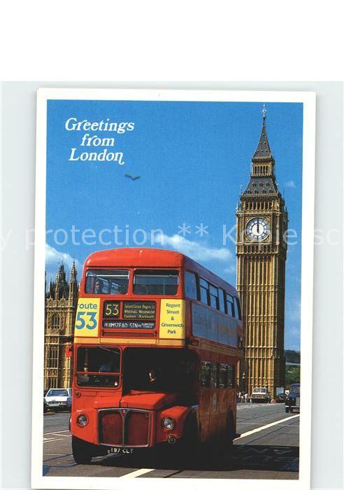 Autobus Omnibus Big Ben London
