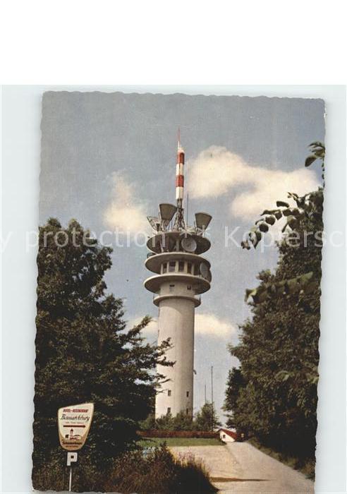 Fernsehturm Funkturm Jakobsberg Hotel-Restaurant Bismarckbur