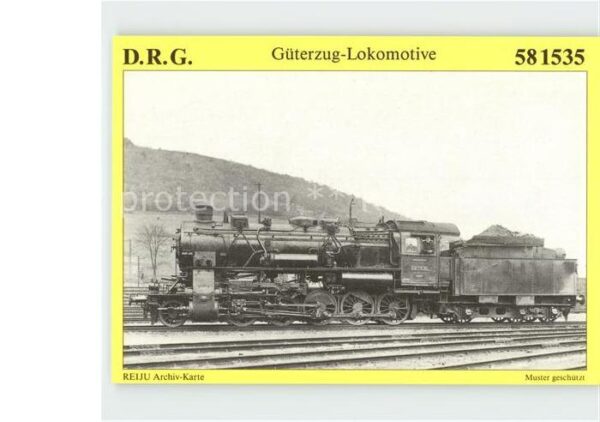 Lokomotive Dampf-Güterzuglokomotive 58 1535
