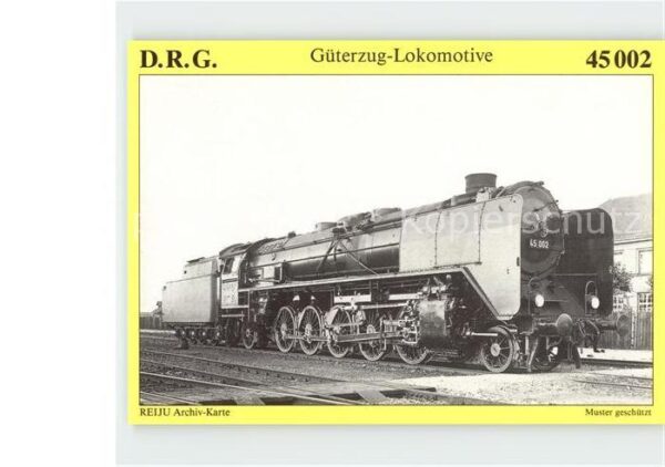 Lokomotive Dampf-Güterzuglokomotive 45 002