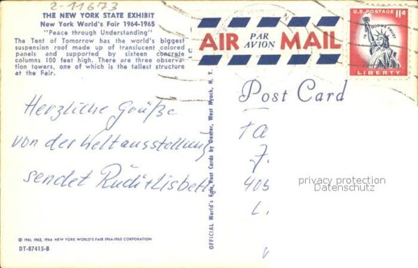 New York City Exhibit Worlds Fair – Bild 2