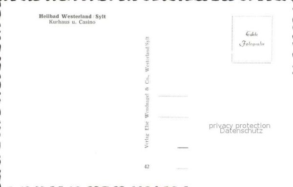 Westerland Sylt Kurhaus Casino – Bild 2