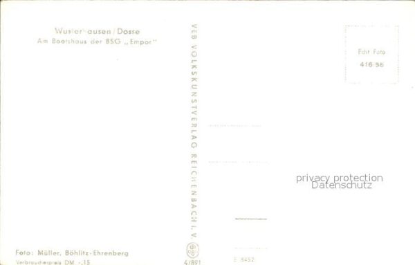 Wusterhausen Dosse Bootshaus BSG Empor – Bild 2