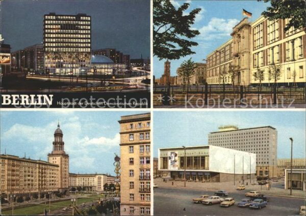 Berlin Alexanderplatz Haus Lehrers Frankfurter