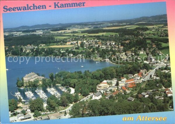 Kammer Attersee Fliegeraufnahme