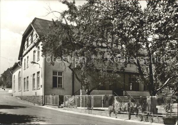 Breitenbach Zeitz Genesungsheim Otto Diehr Haupthaus