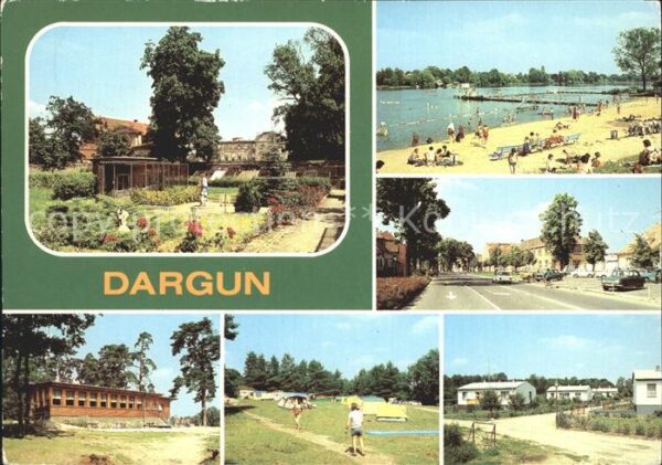 Dargun Mecklenburg-Vorpommern Heimattierpark Strandbad Schlossgaststä