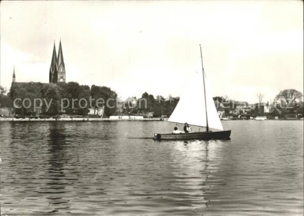 Neuruppin Ruppiner See Segelboot