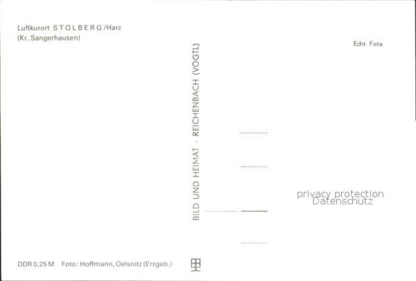 Stolberg Harz Strassenansicht – Bild 2