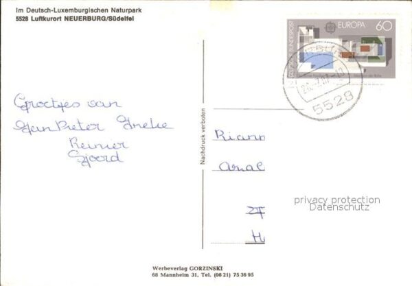 Neuerburg Eifel Deutsch Luxemburgischen Naturpark – Bild 2