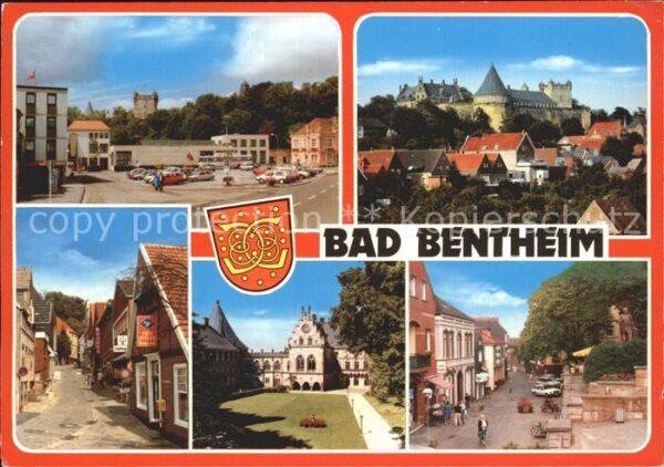 Bad Bentheim Schloss Strassenmotiv