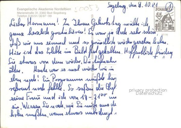 Bad Segeberg Evangelische Akademie Nordelbien – Bild 2