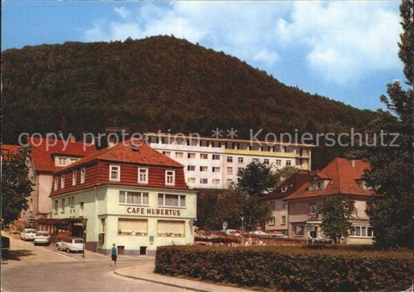 Reinhardshausen Sanatorium Reinhardsquelle Cafe Hubertu