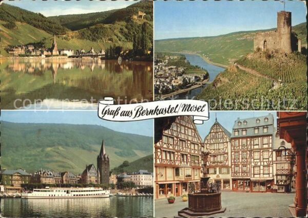 Bernkastel-Kues Stadtplatz Burg Fähre
