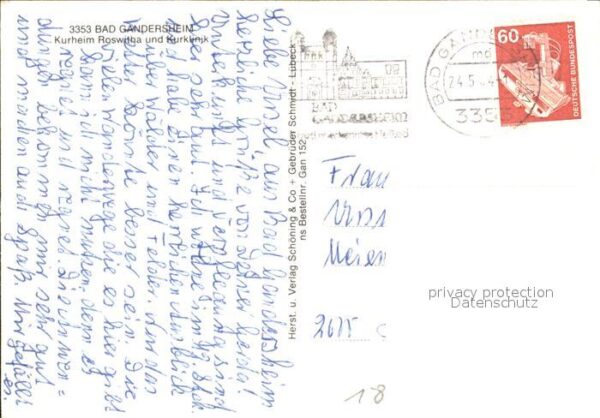 Bad Gandersheim Kurheim Roswitha Kurklinik – Bild 2