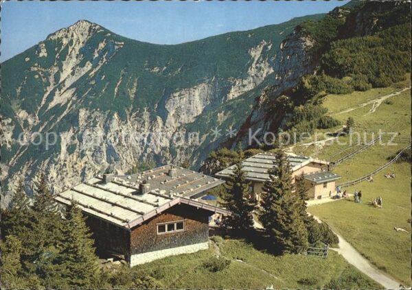 Bad Reichenhall Rasthaus Schlegelmulde am Predigtstuhl