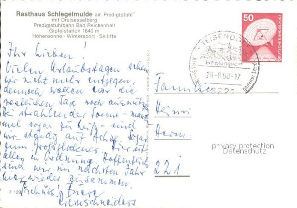 Bad Reichenhall Rasthaus Schlegelmulde am Predigtstuhl – Bild 2