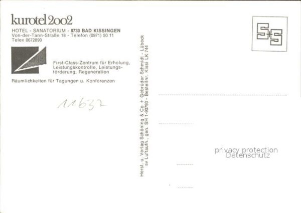 Bad Kissingen Kurhotel 2002 Fliegeraufnahme – Bild 2