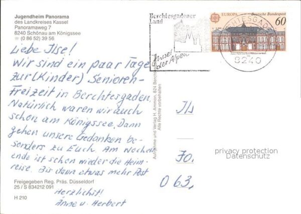 Schoenau Koenigssee Jugendheim Panorama – Bild 2