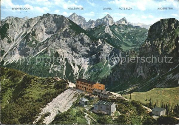 Pfronten Ostlerhütte Breitenberggipfel Brentenjo