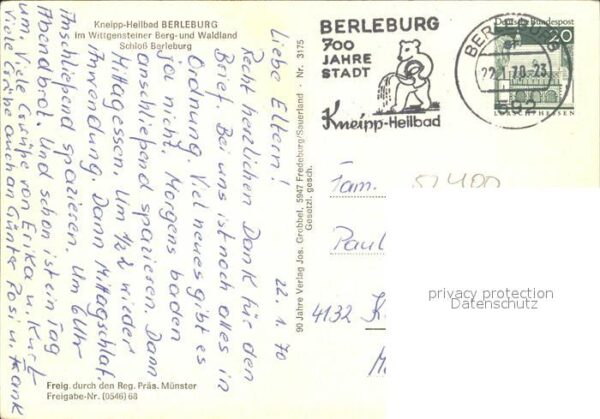 Berleburg Bad Schloss Fliegeraufnahme – Bild 2
