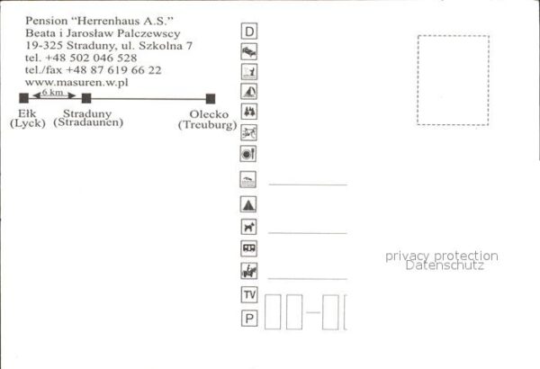 Masuren Niedersee Ostpreussen Herrenhaus Pension – Bild 2