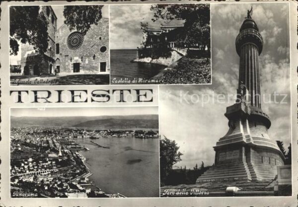 Trieste S Giusto Cattedrale Castello Miramere F