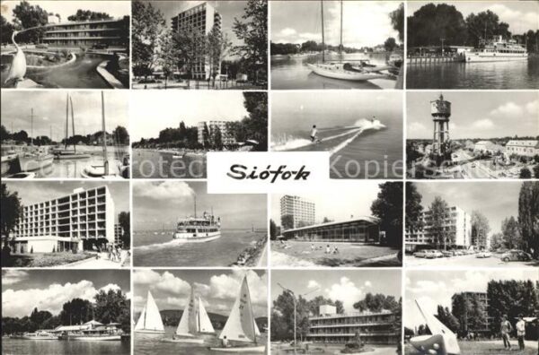 Siofok Segelboot Fähre Hotel