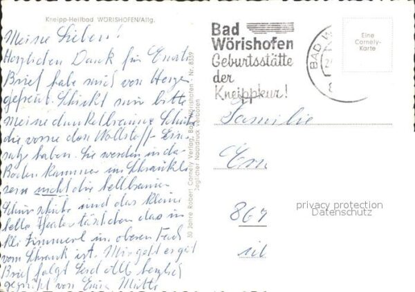 Bad Woerishofen Kurhaus Sanatorium Sebastianeum Denkmal – Bild 2
