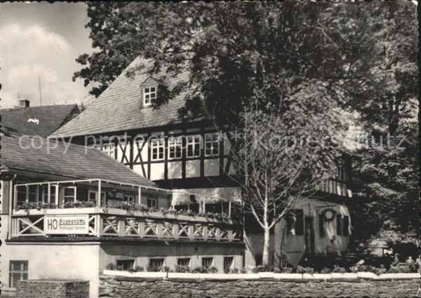 Annaberg-Buchholz Erzgebirge Gaststätte Frohnauer Hammer