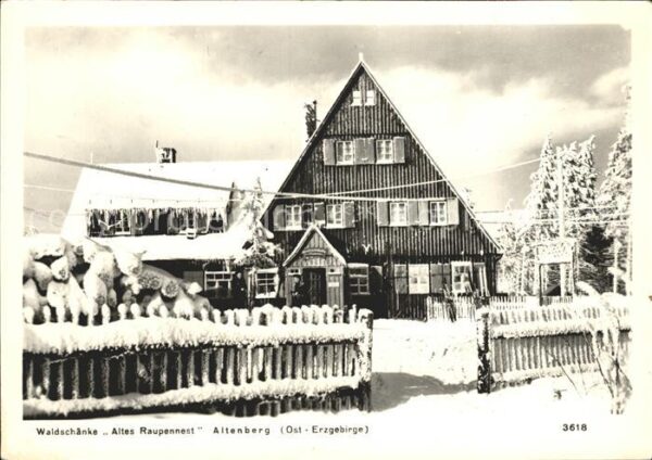 Altenberg Erzgebirge Waldschänke