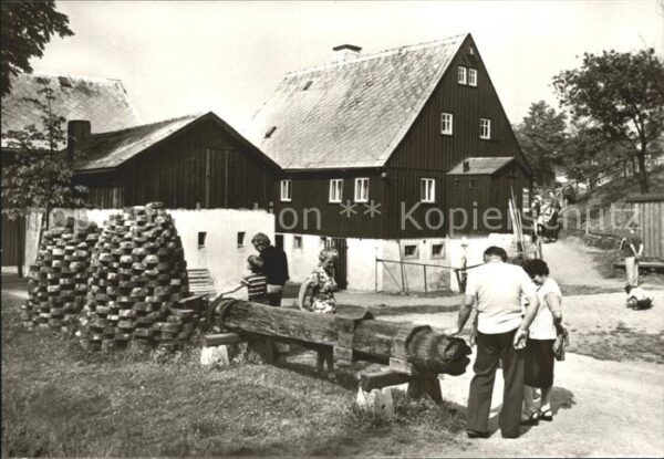 Seiffen Erzgebirge Freilichtmuseum Wasserkraft Drehwerk