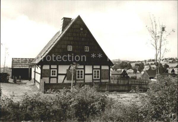 Seiffen Erzgebirge Waldarbeiter Wohnhaus