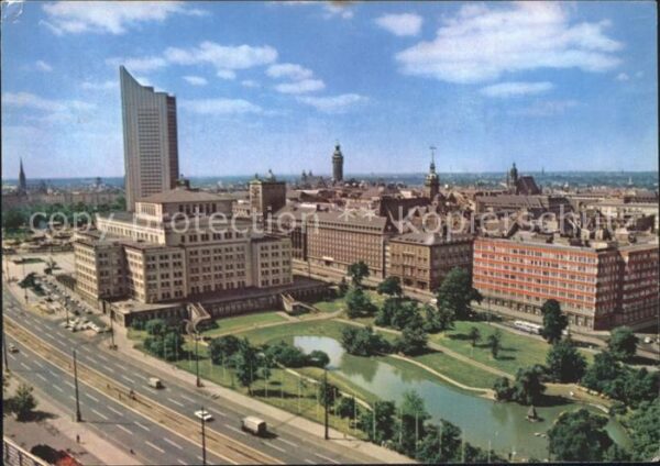 Leipzig Oper Hochhaus Karl Marx Universität