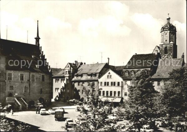 Neustadt Orla Markt Rathaus