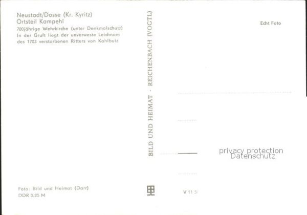 Kampehl Wehrkirche – Bild 2