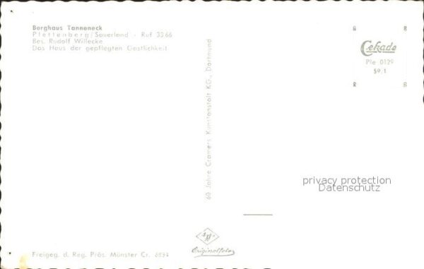 Plettenberg Berghaus Tanneneck Fliegeraufnahme – Bild 2