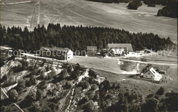 Spaichingen Höhenrestaurant Klippeneck Fliegeraufna