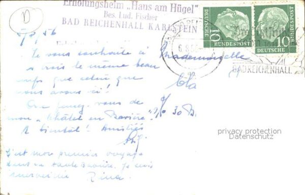 Bad Reichenhall Erholungsheim Haus am Hügel – Bild 2