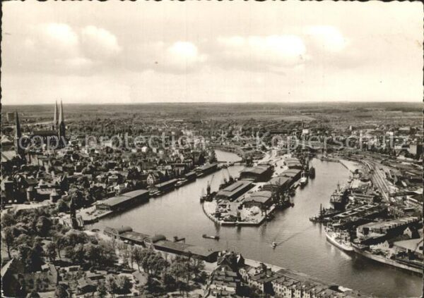 Luebeck Fliegeraufnahme