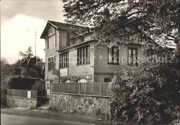 Weimar Thueringen Konsum Gaststätte Rauschenburg