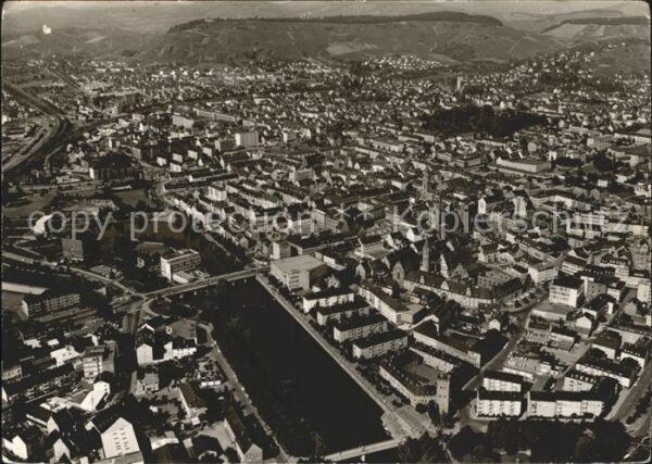 Heilbronn Neckar Fliegeraufnahme