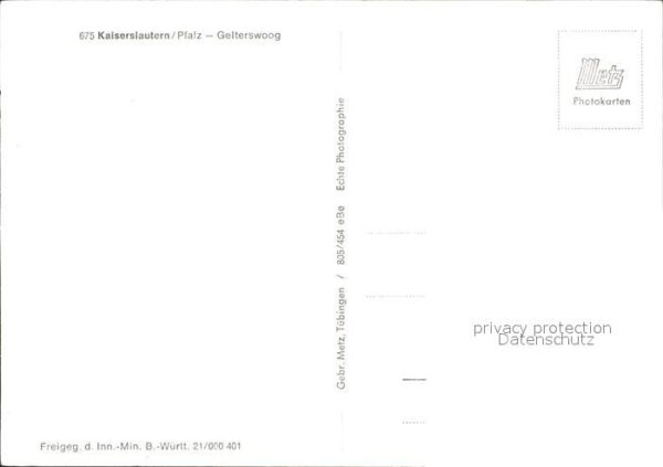 Kaiserslautern Gelterswoog Fliegeraufnahme – Bild 2