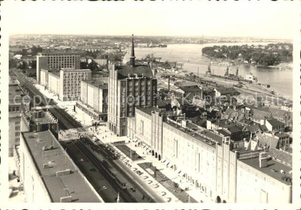 Rostock Panorama Hafen