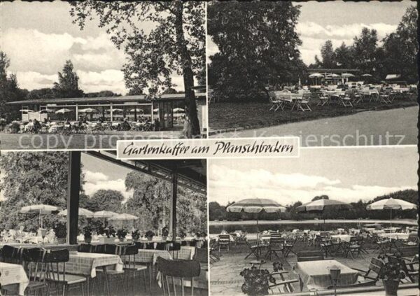 Hamburg Stadtpark Gartenkaffee am Planschbecken