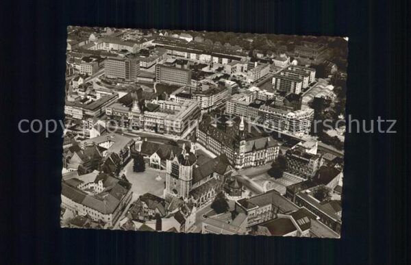 Braunschweig Stadtmitte Fliegeraufnahme