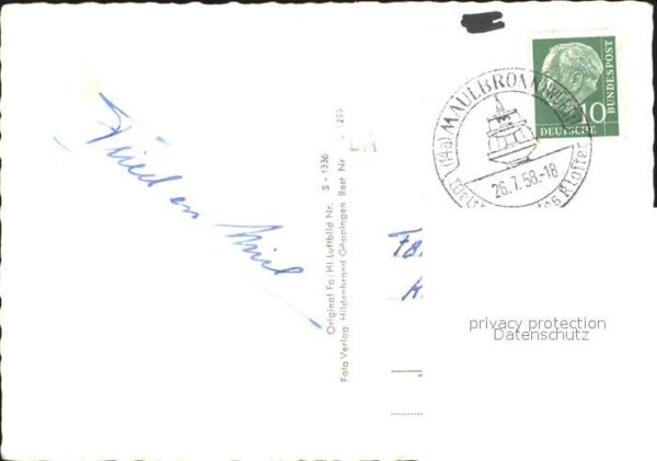 Maulbronn Fliegeraufnahme – Bild 2