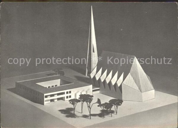 Safferstetten Modell der Pfarrkirche Heiliger Geist