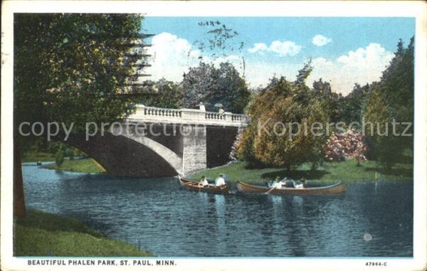 St Paul Minnesota Phalen Park Bridge