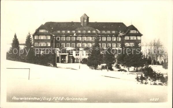 Oberwiesenthal Erzgebirge FDGB Ferienheim